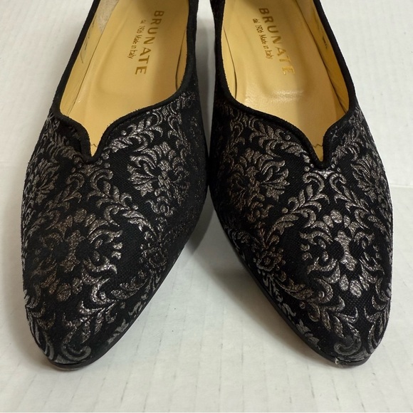 Brunate dal 1926 Made in Italy Black Women's Shoes Size 381/2 - Picture 7 of 11